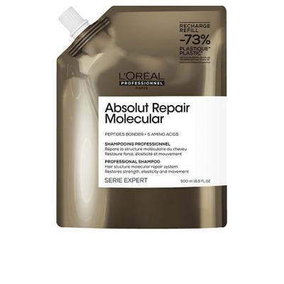 L'Oreal Professionnel Paris Absolut Repair Molecular Professional Sulfate-free Shampoo For Damaged Hair Refill 500ml