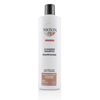 Nioxin Derma Purifying System 3 Cleanser Shampoo (Colored Hair, Light Thinning, Color Safe) 500ml/16.9oz