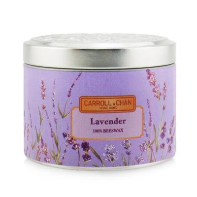 Carroll & Chan 100% Beeswax Tin Candle - Lavender (8x6) cm