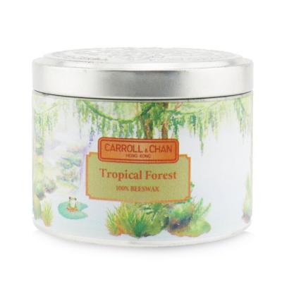 Carroll & Chan 100% Beeswax Tin Candle - Tropical Forest (8x6) cm