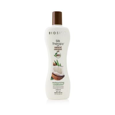BioSilk Silk Therapy with Coconut Oil Moisturizing Conditioner 355ml/12oz