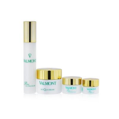 Valmont The Oxygen Symphony Set: Prime Renewing Pack 15ml + Prime B -Cellular 30ml + Prime Contour 5ml + Deto2x Cream 45ml 4pcs