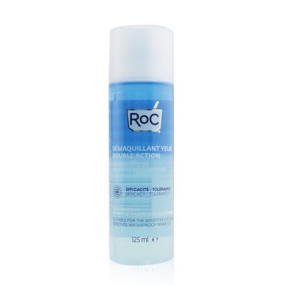 ROC Double Action Eye Make-Up Remover - Removes Waterproof Make-Up (Suitable For The Sensitive Eye Area) 125ml/4.23oz