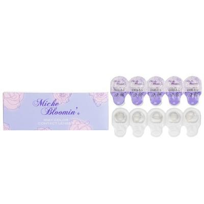 Miche Bloomin' Quarter Veil 1 Day Color Contact Lenses (106 Shell Moon) - - 3.00 10pcs