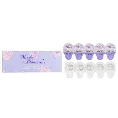 Miche Bloomin' Quarter Veil 1 Day Color Contact Lenses (106 Shell Moon) - - 3.50 10pcs