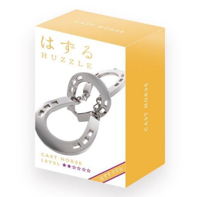 Broadway Toys Hanayama | Horse Hanayama Metal Brainteaser Puzzle Mensa Rated Level 2 75*119*45 mm