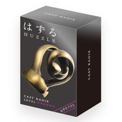 Broadway Toys Hanayama | Radix Hanayama Metal Brainteaser Puzzle Mensa Rated Level 5 75*119*45 mm