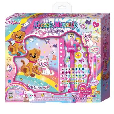 Tokidas Secret Message Journal Set - Dog 25x22x4cm