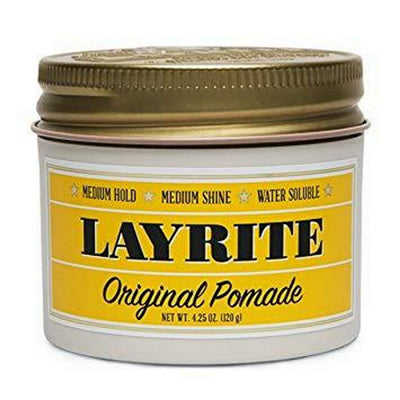 Layrite Original Pomade (Medium Hold, Medium Shine, Water Soluble) 120g/4.25oz