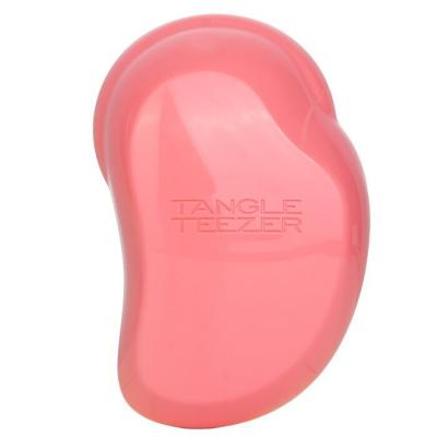 Tangle Teezer The Original Detangling Hairbrush for Straight & Curly Hair - # Salmon Pink And Hyper Yellow 1pc