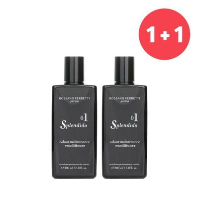 Rossano Ferretti Parma 【1+1 Set】Splendido 01 Colour Maintenance Conditioner 200ml/6.8oz