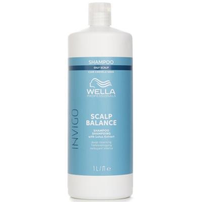 Wella Invigo Scalp Balance Shampoo With Lotus Extract Oily Scalp 1000ml