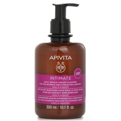 Apivita Intimate Lady Daily Gentle Creamy Cleanser For The Intimate Area For Extra Comfort Aloe & Propolis 300ml