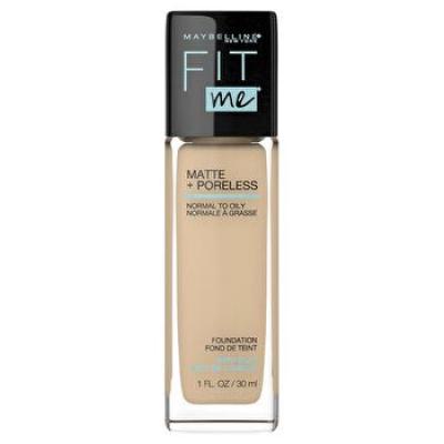 Maybelline Fit Me Matte & Poreless Mattifying Liquid Foundation - Nude Beige 125