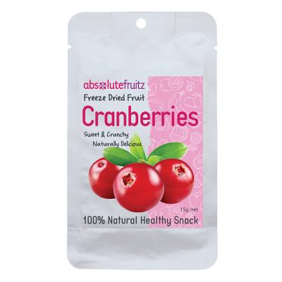 Absolutefruitz Freeze Dried Whole Cranberries 15g