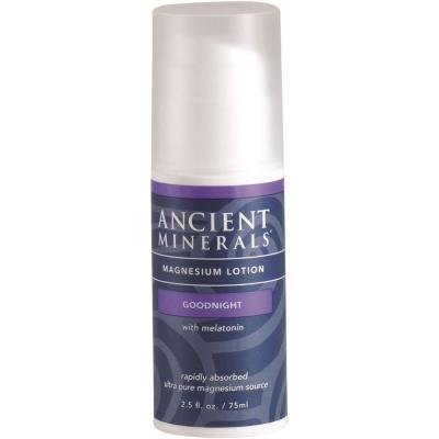 Ancient Minerals Magnesium Good Night Melatonin Lotn 75ml