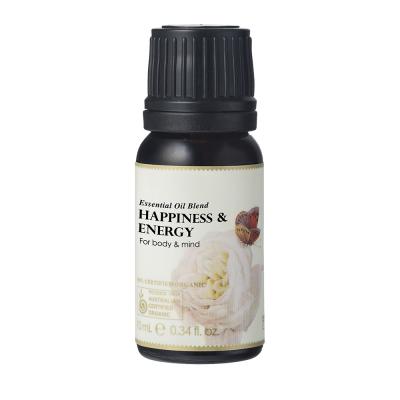 Ausganica Organic Essential Oil Blend Happiness & Energy (for Body & Mind) 10ml