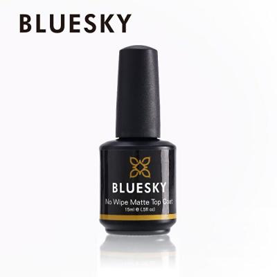 Bluesky No Wipe Top Coat Matte Gel Nail Polish 15ml
