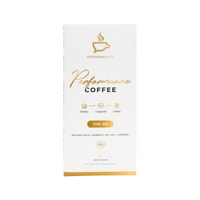 Before You Speak Coffee Performance Og 4.5g X 30 Pack