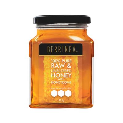 Berringa Honey Pure Raw Unfiltered W Honeycomb 525g