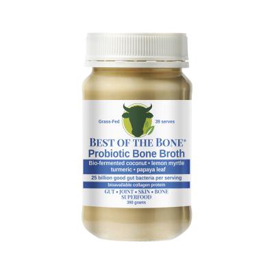 Best Bone Bone Broth Beef Conc Probiotic 390g