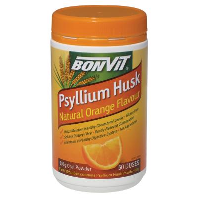 Bonvit Psyllium Orange Flavour 500g