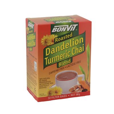 Bonvit Roasted Dandelion Turmeric Chai Blend Tea X 32 Filter Bags