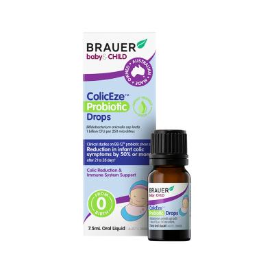 Brauer Baby Child Coliceze Probiotic Infant Drops 7.5ml