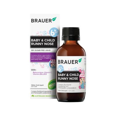 Baby&child Runny Nose 100ml Brauer
