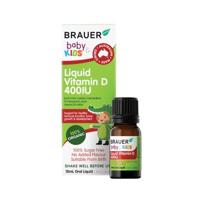 Brauer Baby Kids Liquid Vitamin D 400iu 10ml