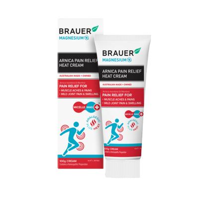 Brauer Magnesium Plus Pain Relief Heat Cream