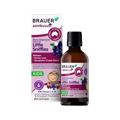 Brauer Blk Eberry Ltl Sniffles Inf/kids 50ml