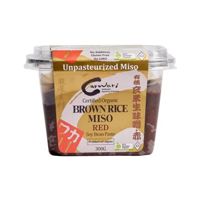 Carwari Miso Paste Brown Rice Red 300g