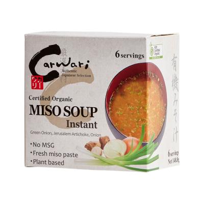 Carwari Miso Soup Instant X 6 Serves (148.8g Net)