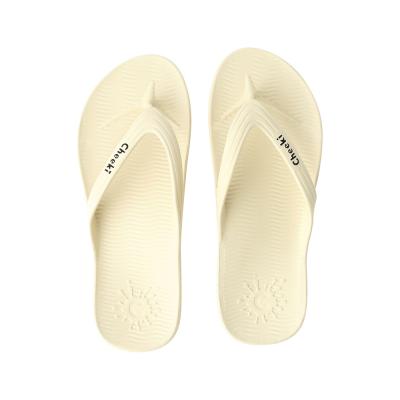 Cheeki Arch Support Thongs Sandstone Womens Size Us8