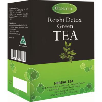 Concord Reishi Detox Green Tea **sell Through**
