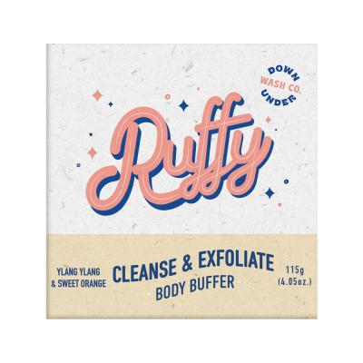 Downunder Wash Co Ruffy Cleanse Exfol Body Buffer 115g