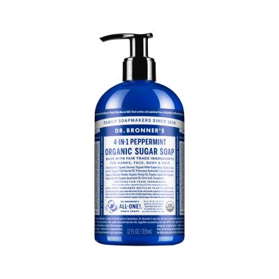 Dr. Bronners Organic Sugar Soap 4-in-1 Peppermint (pump) 355ml