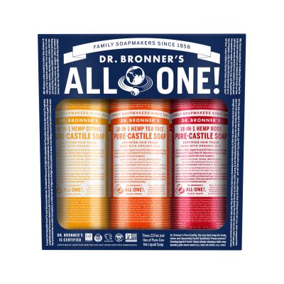 Dr. Bronners Pure Castile Soap Liq Summer Lovin' 237mlx3 Pk