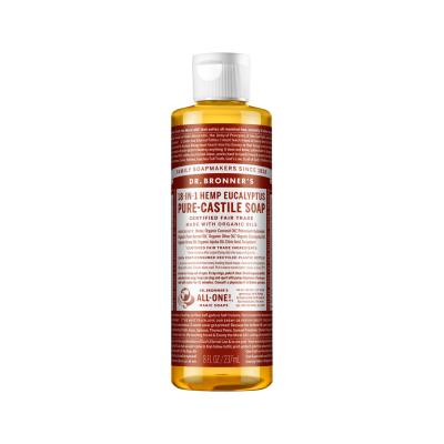 Dr. Bronners Pure Castile Liq Magic Soap Eucalyptus 237ml