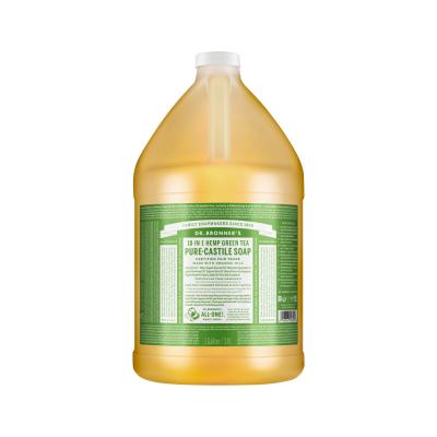 Dr. Bronners Pure Castile Liq Magic Soap Green Tea 3.78l