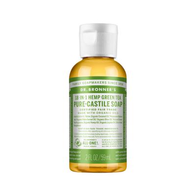 Dr. Bronners Pure Castile Liq Magic Soap Green Tea 59ml