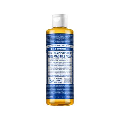 Dr. Bronners Pure Castile Liq Magic Soap Peppermint 237ml