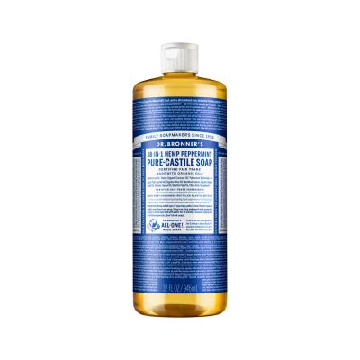 Dr. Bronners Pure Castile Liq Magic Soap Peppermint 946ml