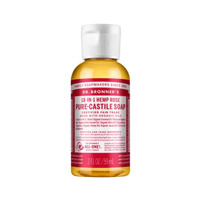 Dr. Bronners Pure Castile Liq Magic Soap Rose 59ml