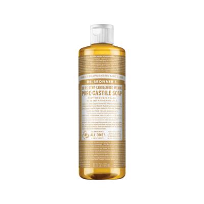 Dr. Bronners Pure Castile Liq Magic Soap Sandalw Jasm 473ml