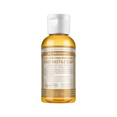 Dr. Bronners Pure Castile Liq Magic Soap Sandalw Jasm 59ml