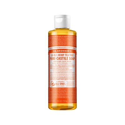 Dr. Bronner's Pure Castile Soap Liq (hemp) Tea Tree 237ml
