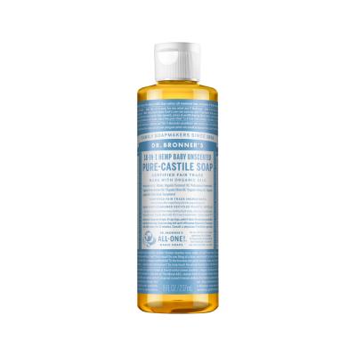 Dr. Bronners Pure Castile Liq Magic Soap Baby Unscent 237ml