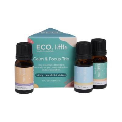 Eco Mod Little Essential Oil Trio Calm And Focus 10ml X 3